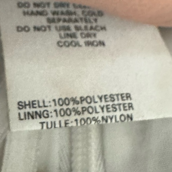 Jessica McClintock For Gunne Sax Strapless Cocktail Dress Size 9 - Picture 4 of 6